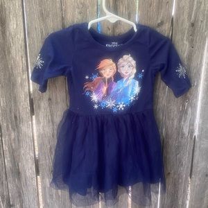 Frozen 2 long sleeved dress size 2t